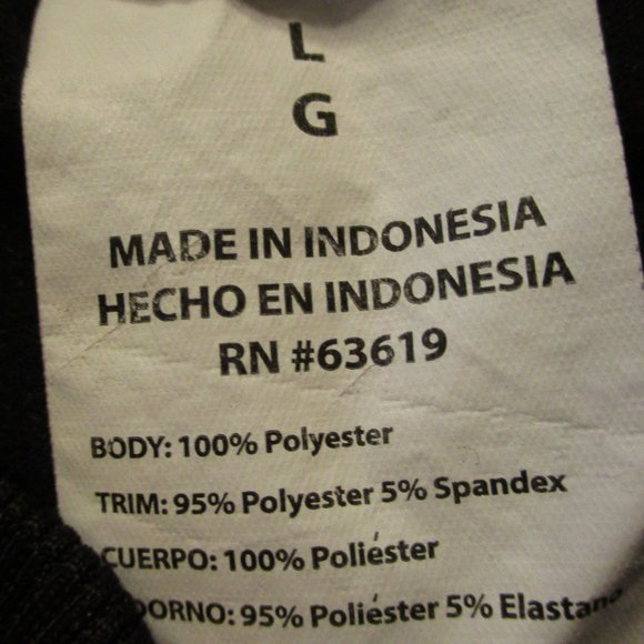 BEBE Sport Woman Large Black Red White Full Zip Pockets Long Sleeve Jacket - Picture 7 of 7